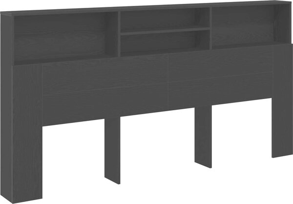 VidaXL čelo postele s úložným prostorem 200 x 19 x 103,5 cm [862755] Barva: dub sonoma