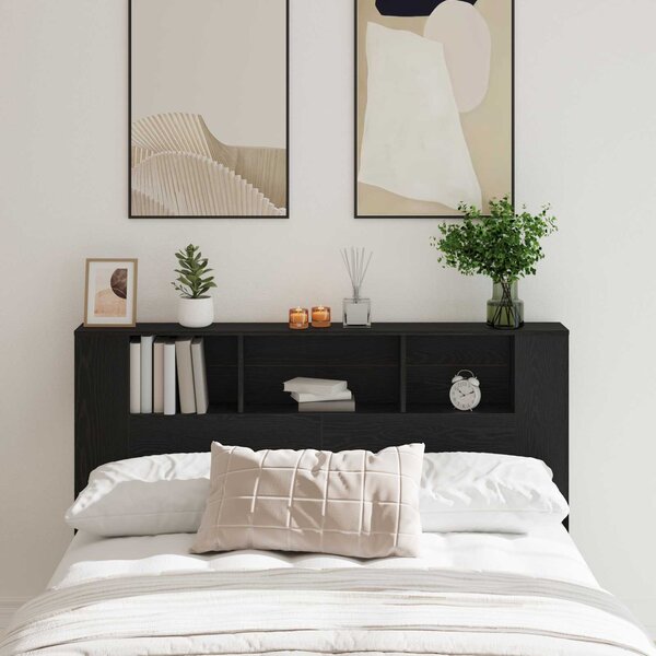VidaXL Čelo postele s úložným prostorem 160 x 18,5 x 104,5 cm [862759] Barva: šedá sonoma
