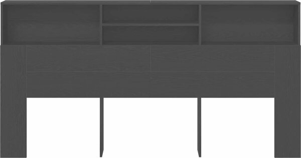 VidaXL čelo postele s úložným prostorem 200 x 19 x 103,5 cm [862755] Barva: dub sonoma