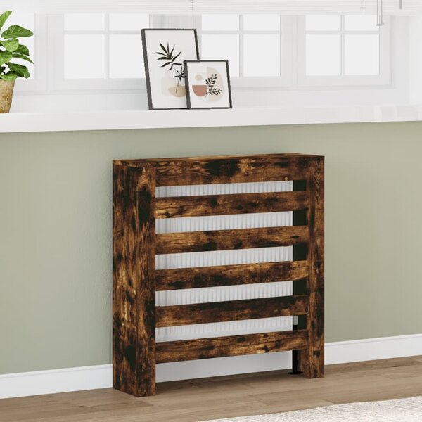 VidaXL Kryt radiátoru 78 x 20 x 82 cm Kompozitní dřevo [869218] Barva: Šedý Sonoma