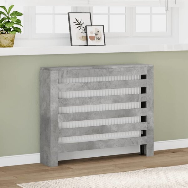 VidaXL Kryt radiátoru 104 x 20 x 82 cm Kompozitní dřevo [869219] Barva: Bílá