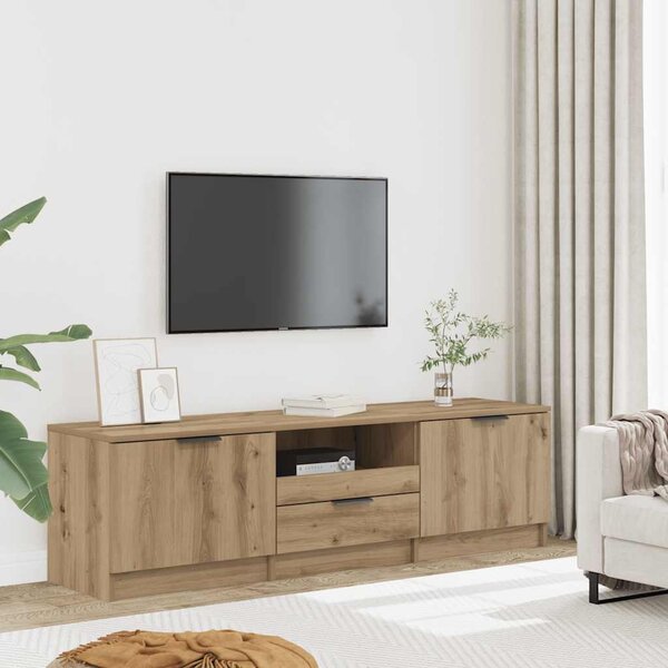 VidaXL TV stolek 140 x 35 x 40 cm, z umělého dřeva [862088] Barva: dub sonoma