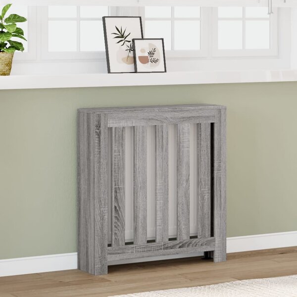 VidaXL Kryt radiátoru 78 x 20 x 82 cm Kompozitní dřevo [869223] Barva: Betonově šedá