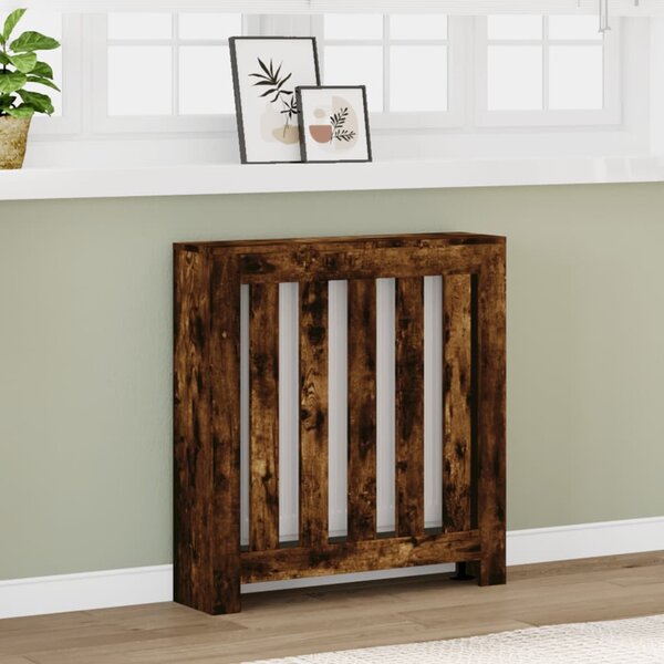 VidaXL Kryt radiátoru 78 x 20 x 82 cm Kompozitní dřevo [869223] Barva: Betonově šedá