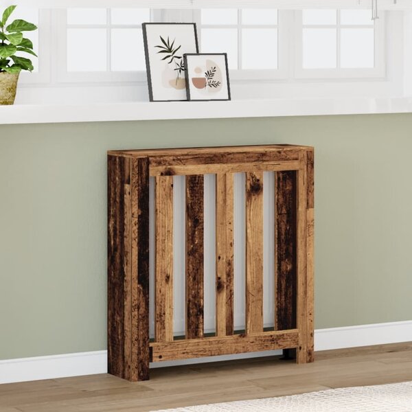 VidaXL Kryt radiátoru 78 x 20 x 82 cm Kompozitní dřevo [869223] Barva: Betonově šedá
