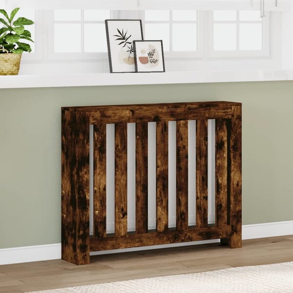 VidaXL Kryt radiátoru 104 x 20 x 82 cm Kompozitní dřevo [869224] Barva: Staré dřevo