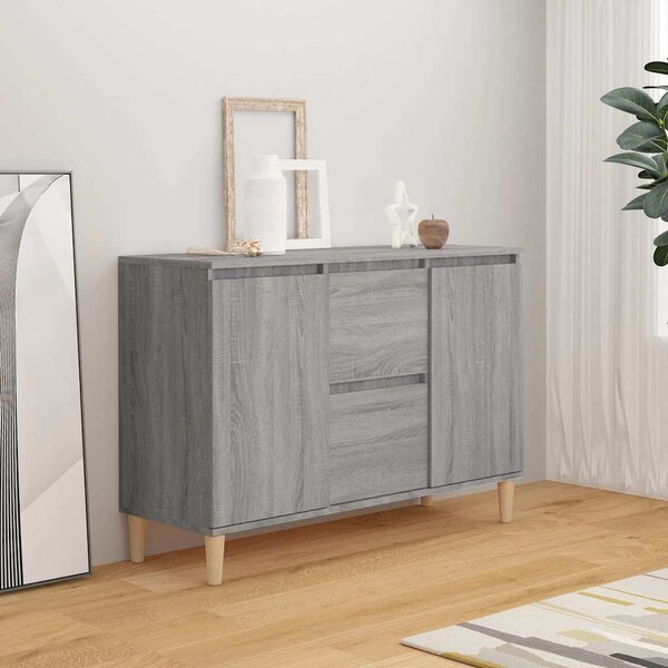 VidaXL Příborník 102 x 35 x 70 cm kompozitní dřevo [862044] Barva: Bílá