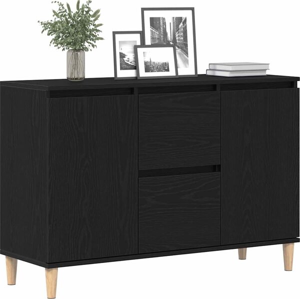 VidaXL Příborník 102 x 35 x 70 cm kompozitní dřevo [862044] Barva: Bílá