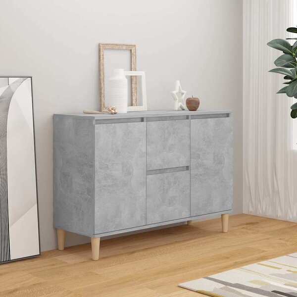 VidaXL Příborník 102 x 35 x 70 cm kompozitní dřevo [862044] Barva: Bílá