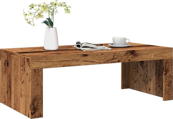 VidaXL Konferenční stolek 102x50x36 cm kompozitní dřevo [862072] Barva: Staré dřevo