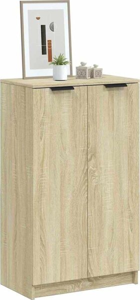 VidaXL Botník 59 x 35 x 100,5 cm kompozitní dřevo [862102] Barva: dub artisan