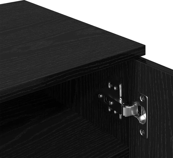 VidaXL Botník 29,5 x 35 x 100,5 cm kompozitní dřevo [862101] Barva: dub sonoma