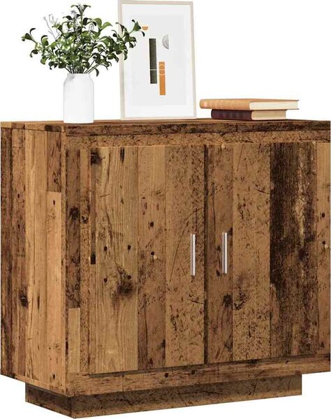 VidaXL Příborník 80 x 40 x 75 cm kompozitní dřevo [862749] Barva: Bílá