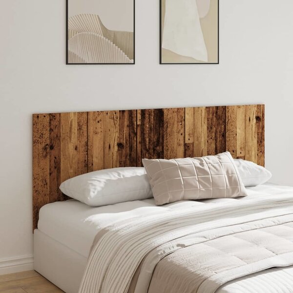 VidaXL Čelo postele 200 x 1,5 x 80 cm kompozitní dřevo [863158] Barva: Betonová šedá