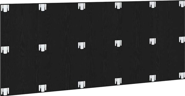 VidaXL Čelo postele 200 x 1,5 x 80 cm kompozitní dřevo [863158] Barva: Betonová šedá