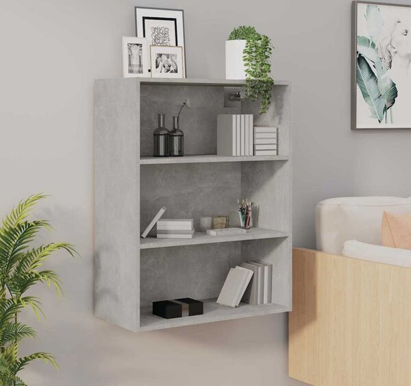 VidaXL Závěsná nástěnná skříňka 69,5 x 32,5 x 90 cm [862794] Barva: Bílá