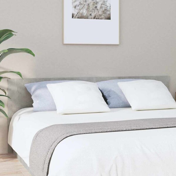 VidaXL Čelo postele 200 x 1,5 x 80 cm kompozitní dřevo [863158] Barva: Betonová šedá