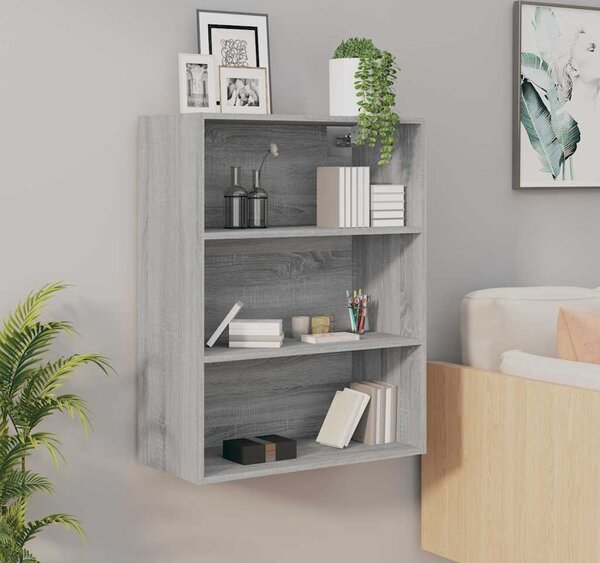 VidaXL Závěsná nástěnná skříňka 69,5 x 32,5 x 90 cm [862794] Barva: Bílá