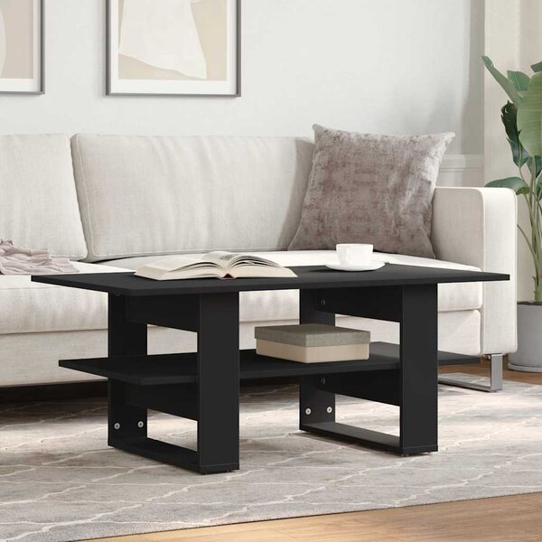 VidaXL Konferenční stolek 102 x 55 x 42 cm kompozitní dřevo [862432] Barva: Staré dřevo