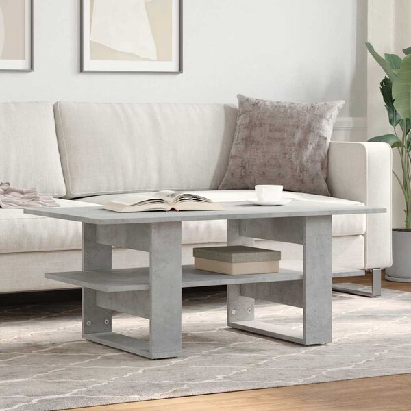 VidaXL Konferenční stolek 102 x 55 x 42 cm kompozitní dřevo [862432] Barva: Staré dřevo