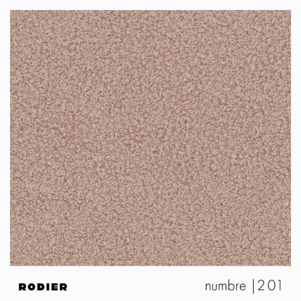 -25 % Dny MOMENTI– Rodier Růžová bouclé dvoumístná pohovka Monce 212 cm