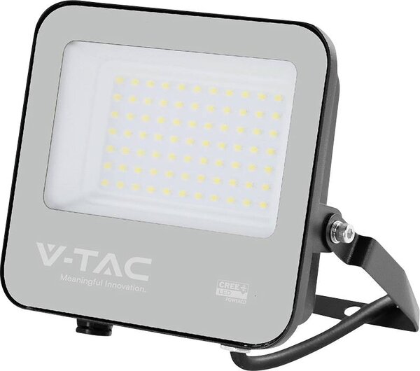 V-TAC VT-44107CCT 23767 venkovní LED reflektor Energetická třída (EEK2021): F (A - G) 100 W Barvy světla (LED svítidlo): přírodní bílá