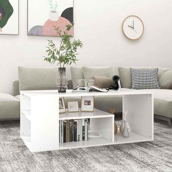 VidaXL Konferenční stolek 100 x 50 x 40 cm kompozitní dřevo [862629] Barva: kouřový dub
