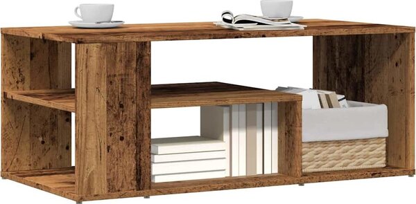 VidaXL Konferenční stolek 100 x 50 x 40 cm kompozitní dřevo [862629] Barva: kouřový dub