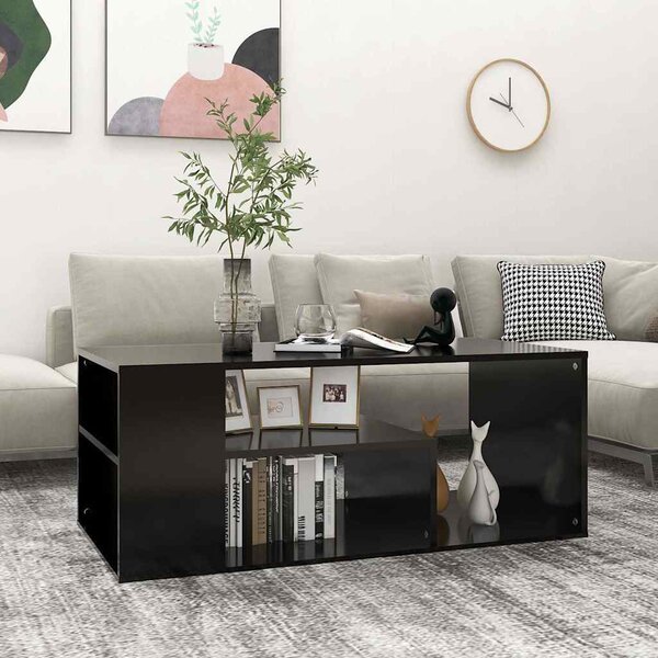VidaXL Konferenční stolek 100 x 50 x 40 cm kompozitní dřevo [862629] Barva: kouřový dub