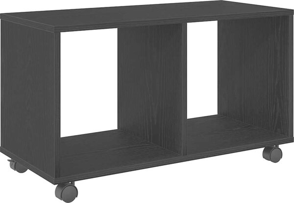 VidaXL Skříňka na kolečkách 72x33x42,5 cm kompozitní dřevo [868061] Barva: Staré dřevo
