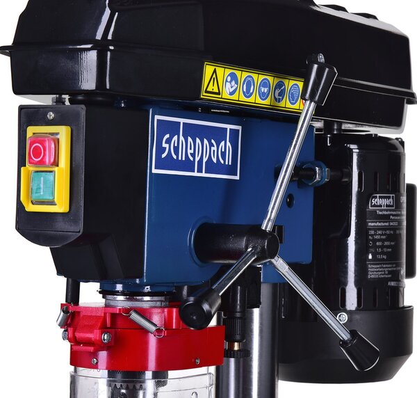 Scheppach DP16VLS stojanová vrtačka 500 W