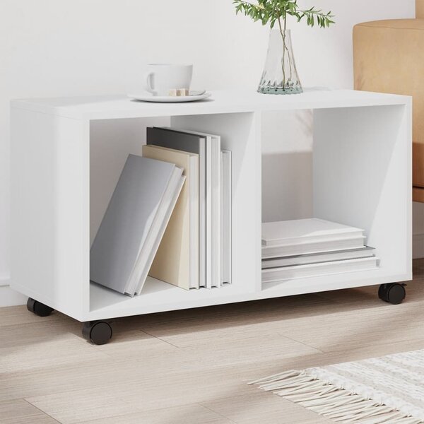 VidaXL Skříňka na kolečkách 72x33x42,5 cm kompozitní dřevo [868061] Barva: Staré dřevo