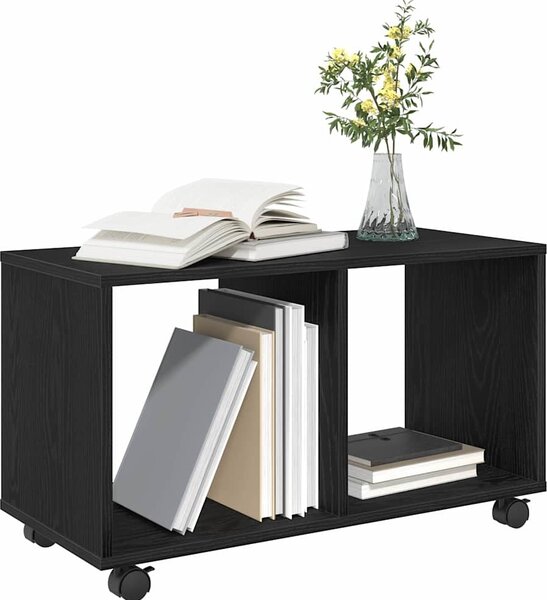 VidaXL Skříňka na kolečkách 72x33x42,5 cm kompozitní dřevo [868061] Barva: Staré dřevo
