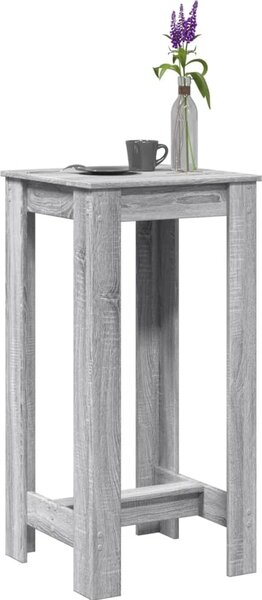 VidaXL Barový stůl 51 x 50 x 103,5 cm kompozitní dřevo [868078] Barva: hnědý dub