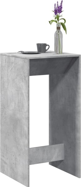 VidaXL Barový stůl 51 x 50 x 103,5 cm kompozitní dřevo [868080] Barva: Bílá
