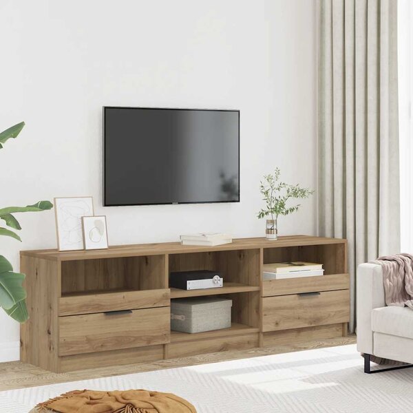 VidaXL TV skříňka 150x33,5x45 cm kompozitní dřevo [862744] Barva: šedá sonoma