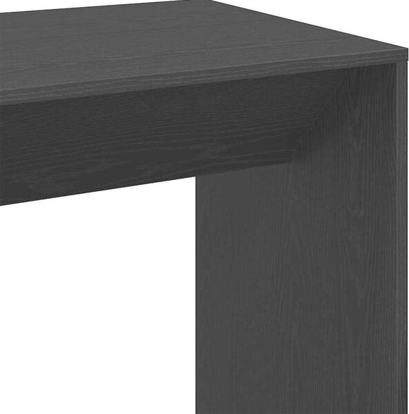 VidaXL Barový stůl 51 x 50 x 103,5 cm kompozitní dřevo [868080] Barva: Bílá