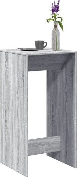 VidaXL Barový stůl 51 x 50 x 103,5 cm kompozitní dřevo [868080] Barva: Bílá