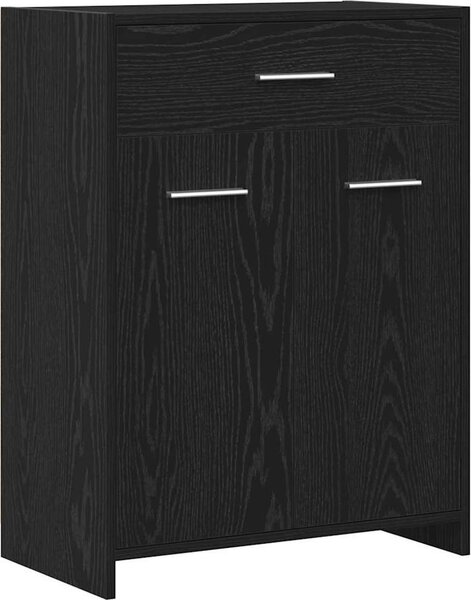 VidaXL Koupelnová skříňka 60 x 33 x 80 cm kompozitní dřevo [862551] Barva: Bílá