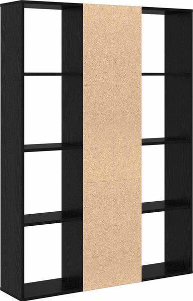VidaXL Dělicí stěna / knihovna 100 x 24 x 140 cm kompozitní dřevo [875012] Barva: Betonová šedá
