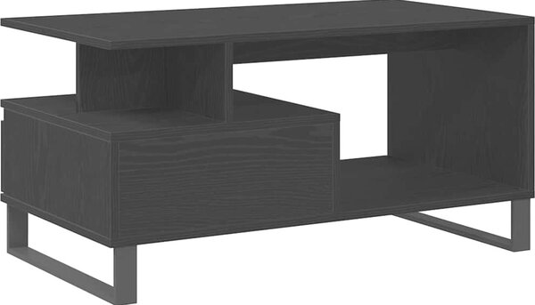 VidaXL Konferenční stolek 90 x 49 x 45 cm kompozitní dřevo [862969] Barva: hnědý dub
