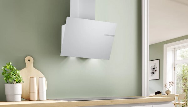 Bosch Serie 6 DWK65DK20 digestoř Nástěnný Bílá 430 m3/h A