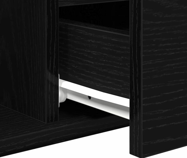 VidaXL Konferenční stolek 90 x 49 x 45 cm kompozitní dřevo [862969] Barva: hnědý dub