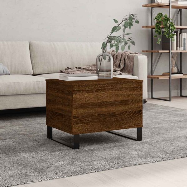 VidaXL Konferenční stolek 60x44,5x45 cm kompozitní dřevo [862967] Barva: Betonová šedá