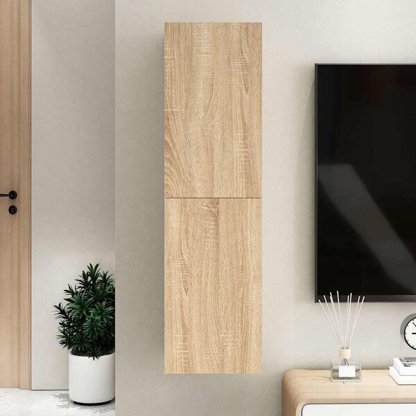 VidaXL Nástěnná TV skříňka 30,5 x 30 x 110 cm [862572] Barva: dub artisan