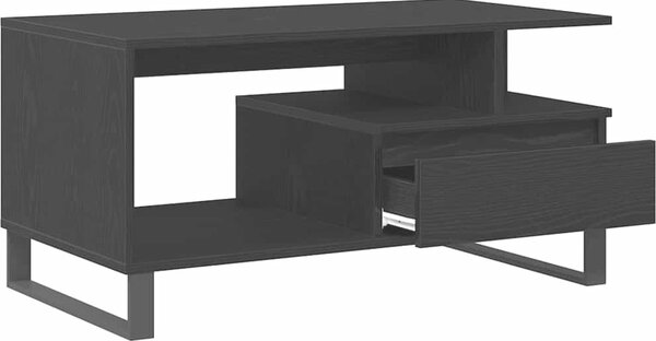 VidaXL Konferenční stolek 90 x 49 x 45 cm kompozitní dřevo [862969] Barva: hnědý dub