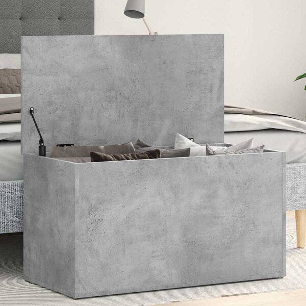 VidaXL Úložná truhla 84 x 42 x 46 cm kompozitní dřevo [862633] Barva: Bílá