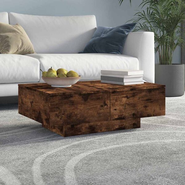 VidaXL Konferenční stolek 90 x 60 x 31 cm kompozitní dřevo [862634] Barva: Betonová šedá