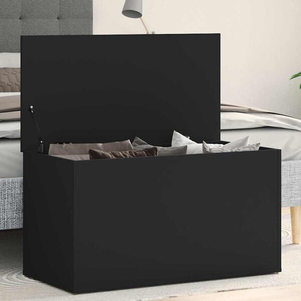 VidaXL Úložná truhla 84 x 42 x 46 cm kompozitní dřevo [862633] Barva: Bílá