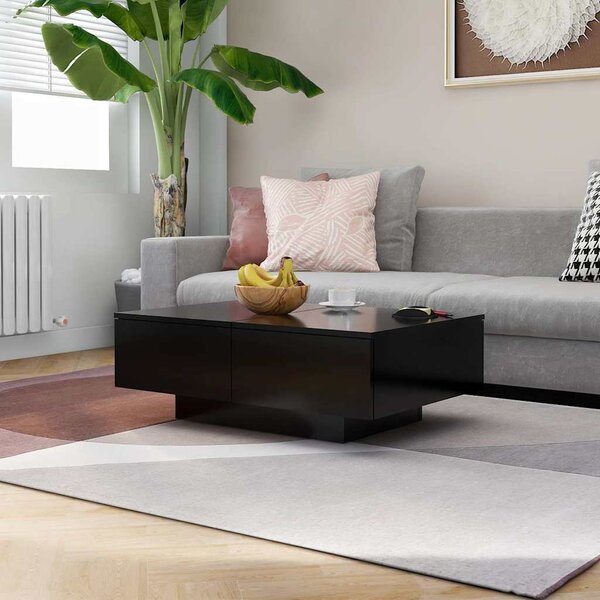 VidaXL Konferenční stolek 90 x 60 x 31 cm kompozitní dřevo [862634] Barva: Betonová šedá